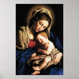 Madonna en Child poster