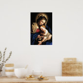 Madonna en Child poster (Keuken)