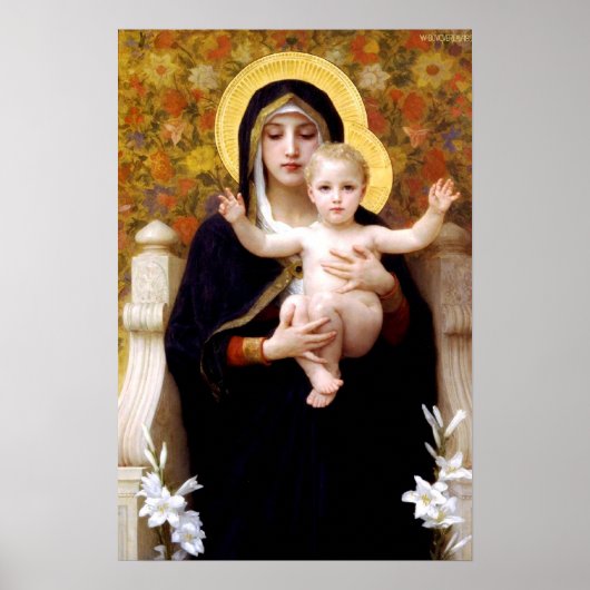 Madonna en Child poster (Voorkant)