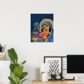 Madonna en Child Poster (Thuiskantoor)