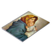 Madonna en Child Roberto Ferruzzi Notitieboek (Linkerzijde)