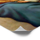 Madonna en Child Roberto Ferruzzi Poster (Hoek)