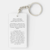 Madonna en Child Saint John Sleutelhanger (achterkant)