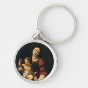 Madonna en Child Sleutelhanger
