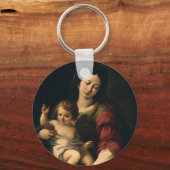 Madonna en Child Sleutelhanger (Voorkant)