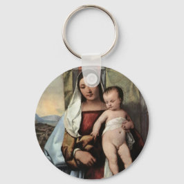 Madonna en Child sleutelhanger