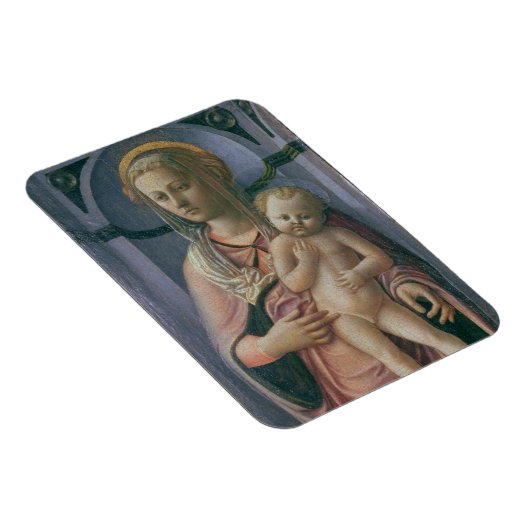 Madonna en Child (temperatuur op het paneel) Magneet (Rechterzijde)