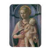 Madonna en Child (temperatuur op het paneel) Magneet (Verticaal)
