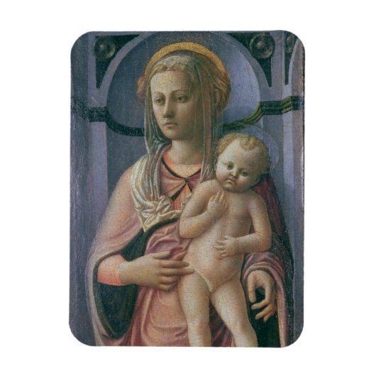 Madonna en Child (temperatuur op het paneel) Magneet (Verticaal)