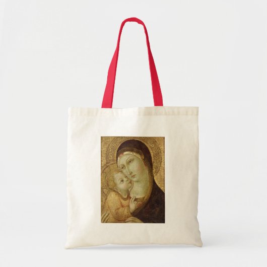 Madonna en Child Tote Bag (Voorkant)