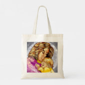 Madonna en Child Tote Bag (Achterkant)