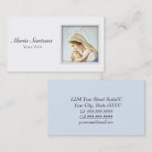 Madonna en Child Visitekaartje (Voorkant / Achterkant)