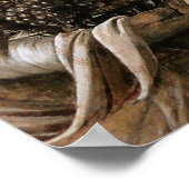 Madonna en Child With Angel - Botticelli - c1470 Poster (Hoek)