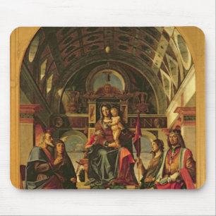 Madonna en Child with Saints, 1499 Muismat