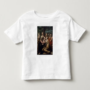 Madonna en Child with Saints, c.1529 (olie op deel Kinder Shirts