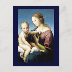 Madonna en Christus Kind buiten Briefkaart