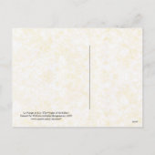 Madonna en Kerstmis Feestdagenkaart (Achterkant)