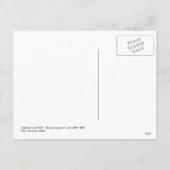 Madonna en kind. Briefkaarten voor fijne kerst (Achterkant)