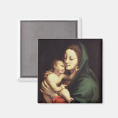 Madonna en kind, c.1510 magneet (Voorkant / Achterkant)