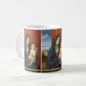 Madonna en Kind door Giovanni Bellini Koffiemok (Voorkant links)
