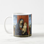 Madonna en Kind door Giovanni Bellini Koffiemok (Links)