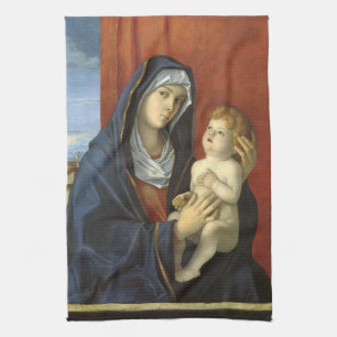 Madonna en Kind door Giovanni Bellini Theedoek