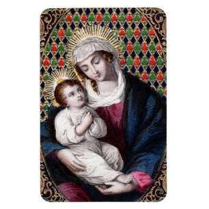 Madonna en Kind (DPT 001) Magneet