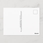 Madonna en kind in Glory ... Briefkaart (Achterkant)