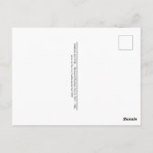 Madonna en kind in Glory ... Briefkaart (Achterkant)