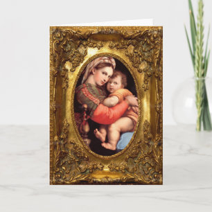 Madonna en kind kaart