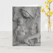 Madonna en kind kaart (Gele Bloem)