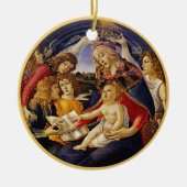 Madonna en kind keramisch ornament (Voorkant)