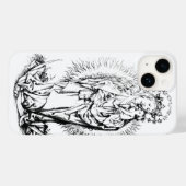 Madonna en kind Maagd Maria Case-Mate iPhone Case (Achterkant (horizontaal))