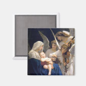 Madonna en kind magneet (Voorkant / Achterkant)