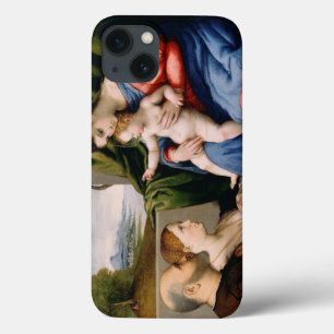 Madonna en kind met de Baby Sint John iPhone 13 Hoesje