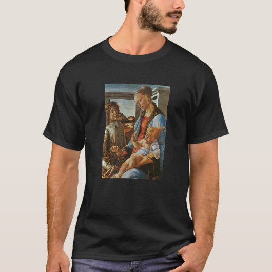 Madonna en kind met een engel Sandro Botticelli T-shirt (Voorkant)