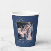 Madonna en kind met engelen heilige vakantie papieren bekers (Voorkant)