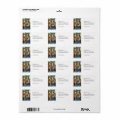 Madonna en kind met etiket (Full Sheet)