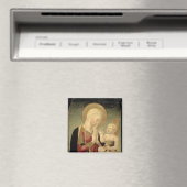 Madonna en kind met granaatappel magneet (Insitu (Vaatwasser))
