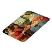 Madonna en kind met heiligen 2 magneet (Linkerzijde)