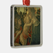 Madonna en Kind met Sint-Janskruid de Baptist (oli Metalen Ornament (Rechts)
