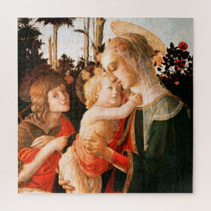 Madonna en kind met Sint-John de Baptist Legpuzzel
