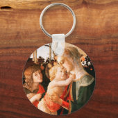 Madonna en kind met Sint-John de Baptist Sleutelhanger (Voorkant)