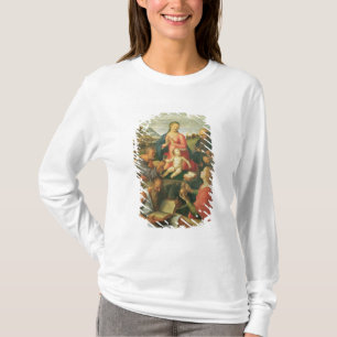 Madonna en kind met SS. Peter, Jerome en Mary T-shirt