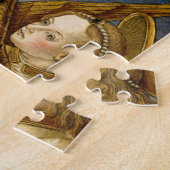 Madonna en kind met twee Angels Legpuzzel (Zijkant)