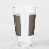 Madonna en kind met zilveren Lijst Glas (Rechts)