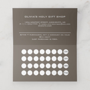 Madonna en kind met zilveren Lijst Klantenkaartje