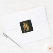 Madonna en kind na 1638 vierkante sticker (Envelop)