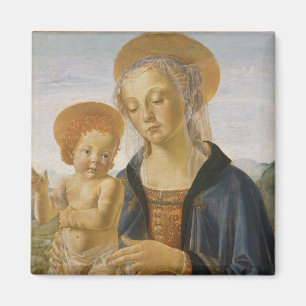 Madonna en kind, ongeveer 1470 magneet