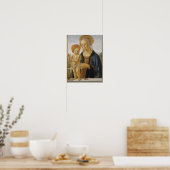 Madonna en kind, ongeveer 1470 poster (Keuken)